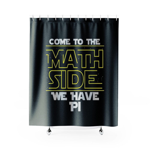 Come To The Math Side Funny Shower Curtains Come To The Math Side Funny Shower Curtains