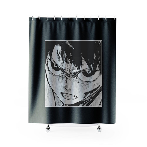 Count Over Handsome Anime Guy Shower Curtains
