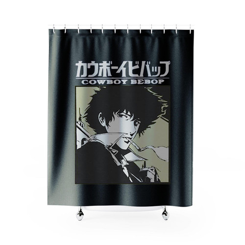 Cowboy Bebop See You Space Cowboy Logo Art Shower Curtains