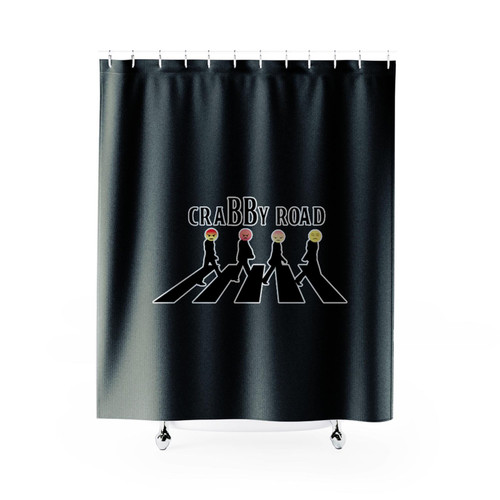 Crabby Road Shower Curtains