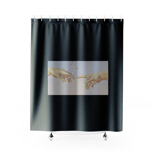Creation Of Adam Shower Curtains