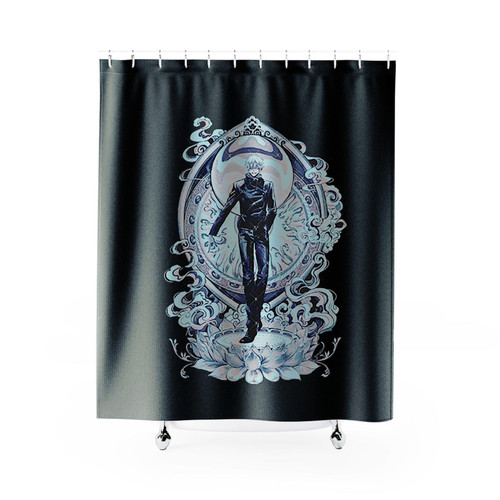 Dark Sahman Gojo Satoru Shower Curtains