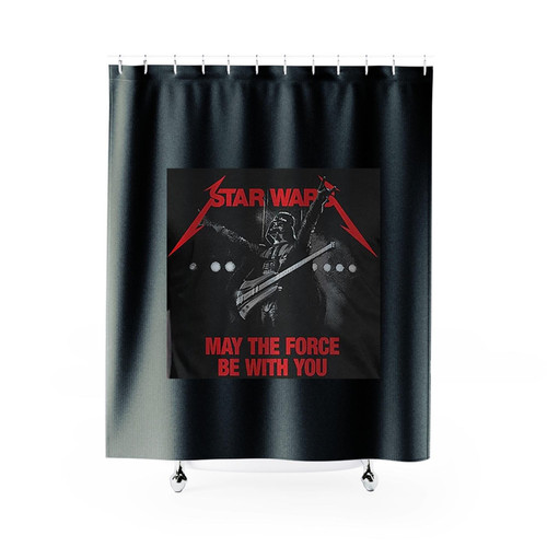 Darth Vader Heavy Metal Metallica Shower Curtains