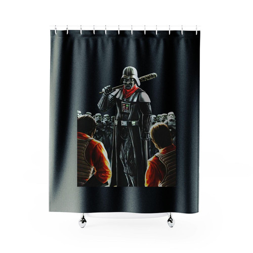 Darth Vader Negan Walking Dead Star Wars Shower Curtains