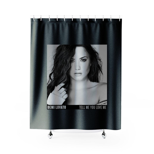 Demi Lovato Tell Me You Love Me Shower Curtains