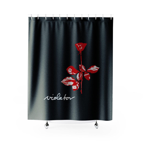Depeche Mode Violator Band Classic Electro Rock Band Shower Curtains