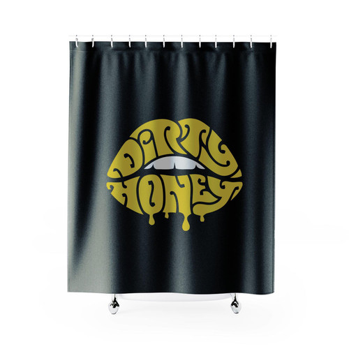 Dirty Honey Band Logo Shower Curtains Dirty Honey Band Logo Shower Curtains