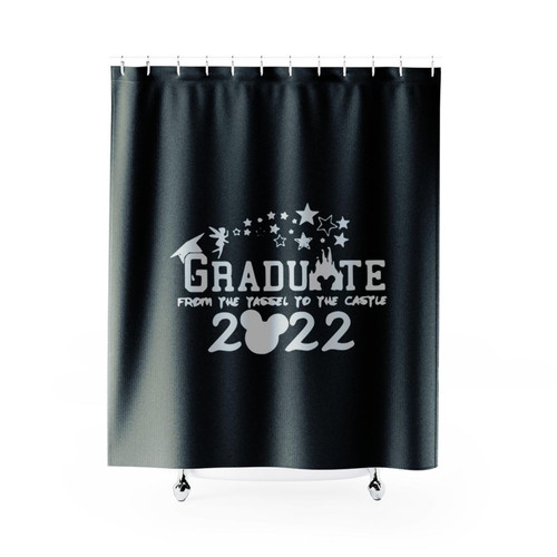 Disney Graduation 2022 Shower Curtains Disney Graduation 2022 Shower Curtains