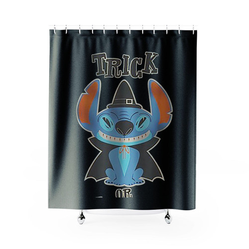 Disney Lilo And Stitch Halloween Shower Curtains Disney Lilo And Stitch Halloween Shower Curtains