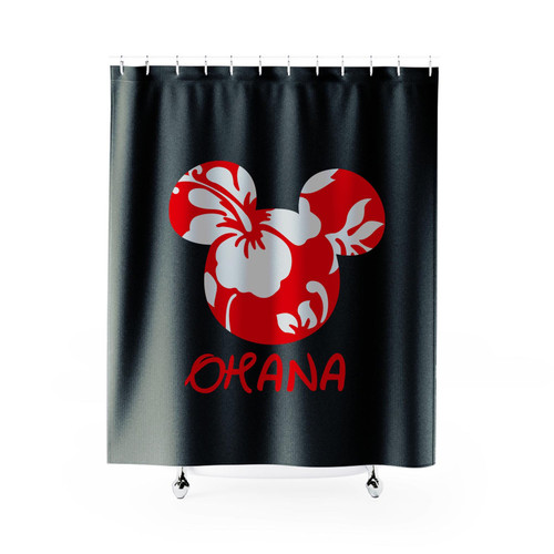 Disney Ohana Mickey Mouse Magic Kingdom Shower Curtains