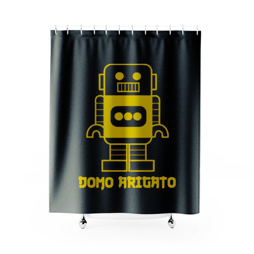 Domo Arigato Shower Curtains