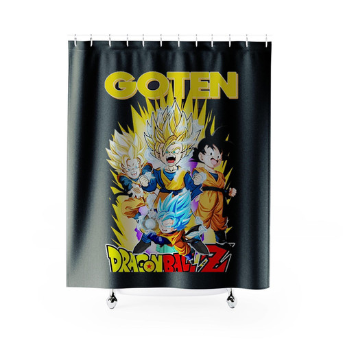 Dragon Ball Z Goten Super Saiyan Shower Curtains