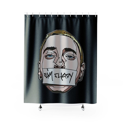 Eminem Slim Shady Rap Cool I Am Shady Shower Curtains Eminem Slim Shady Rap Cool I Am Shady Shower Curtains