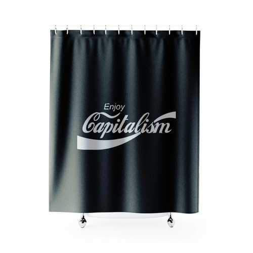 Enjoy Capitalism Shower Curtains