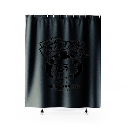 Five Nights At Freddys Retro Game Shower Curtains