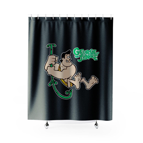 George Of The Jungle Shower Curtains George Of The Jungle Shower Curtains