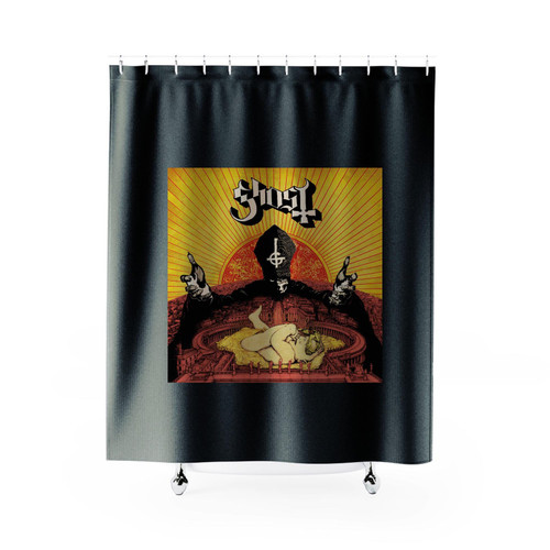 Ghost Bc Shower Curtains