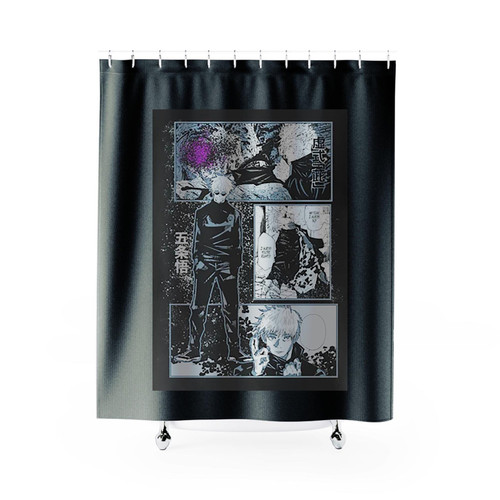 Gojo Satoru Jjk Jujutsu Kaisen Shower Curtains