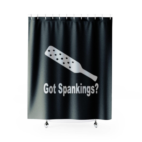 Got Spankings Logo Shower Curtains