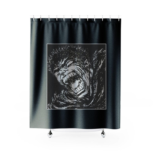 Guts Rage Berserk Art Shower Curtains