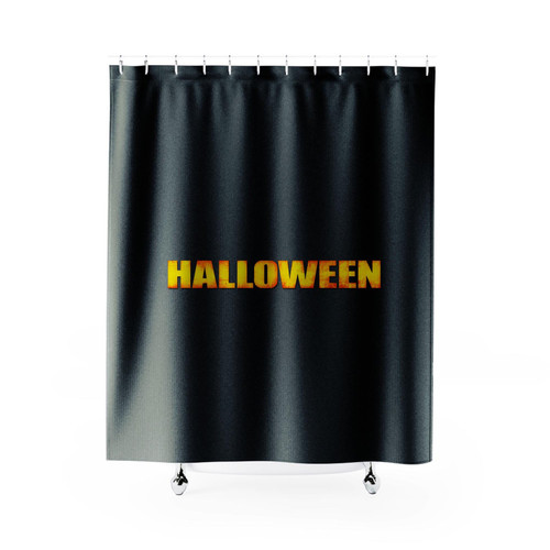 Halloween Logo Shower Curtains