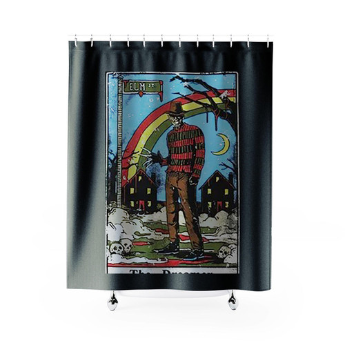 Halloween The Dreamer A Nightmare On Elm Street Shower Curtains Halloween The Dreamer A Nightmare On Elm Street Shower Curtains