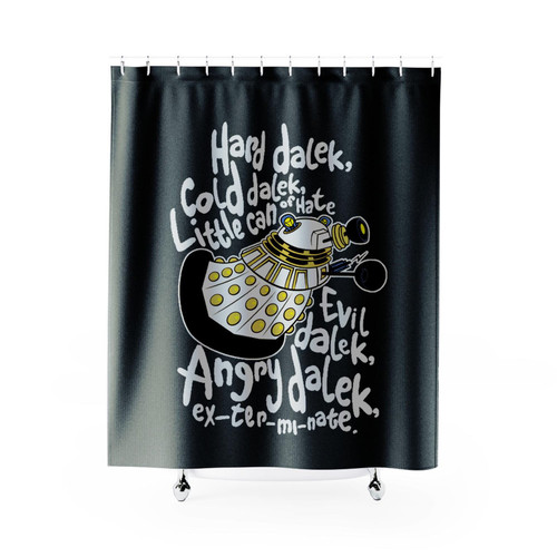 Hard Dalek Cold Dalek Shower Curtains