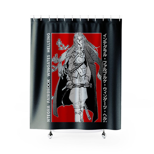 Hellsing Integra Castlevania Ultimate Vampire Shower Curtains