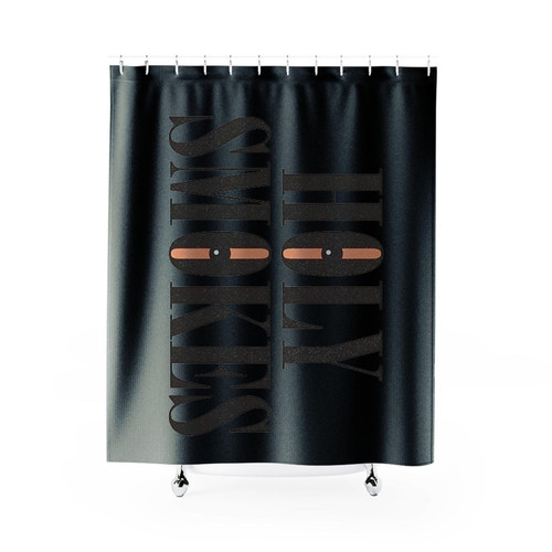 Holy Smokes Shower Curtains