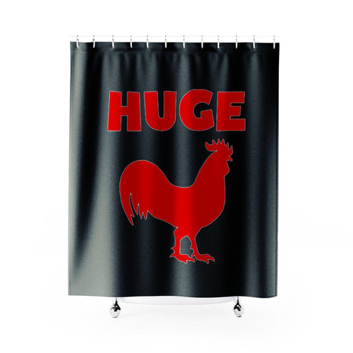 Huge Cock Shower Curtains