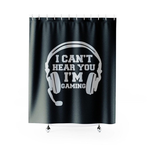 I Can Not Hear You I Am Gaming Shower Curtains I Can Not Hear You I Am Gaming Shower Curtains