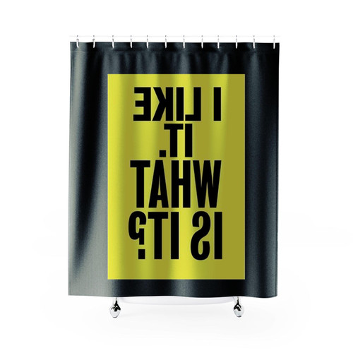 I Like It What Is It Shower Curtains