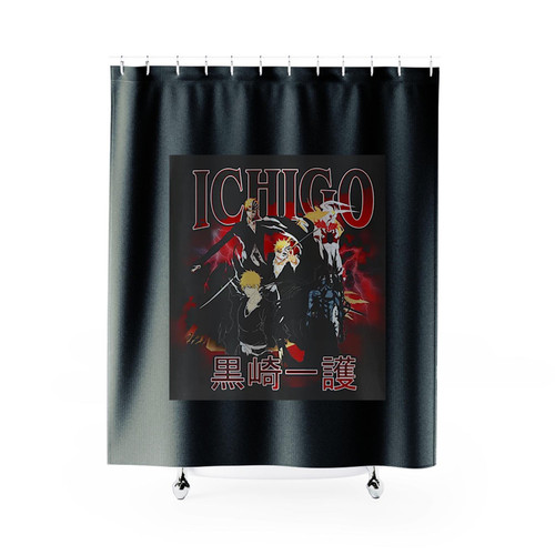 Ichigo Kurosaki Homage Bleach Anime Shower Curtains