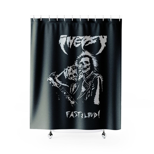 Inepsy Fast And Loud Shower Curtains