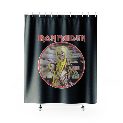 Iron Maiden Killers Album Shower Curtains