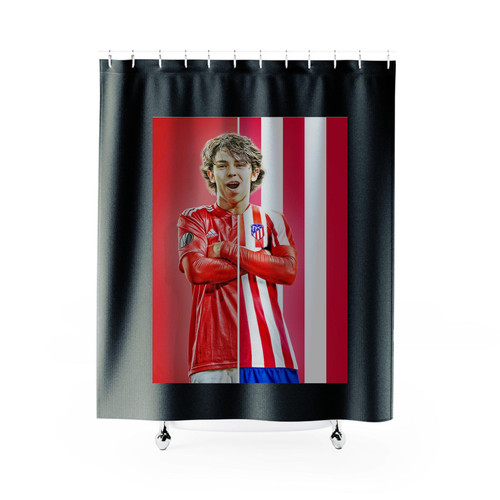 Joao Felix Atletico Madrid Shower Curtains