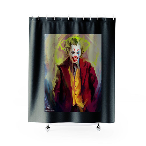 Joaquin Phoenix As The Joker Shower Curtains