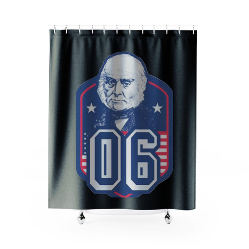 John Quincy Adams Sixth President Shower Curtains