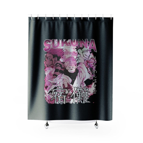 Jujutsu Kaisen Yuji Itadori Sukuna Shower Curtains