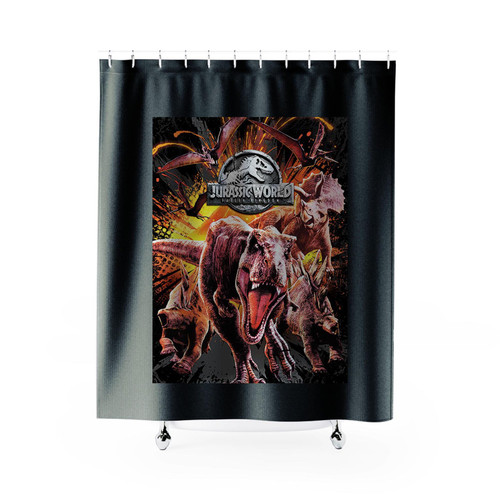 Jurassic World Movie Shower Curtains
