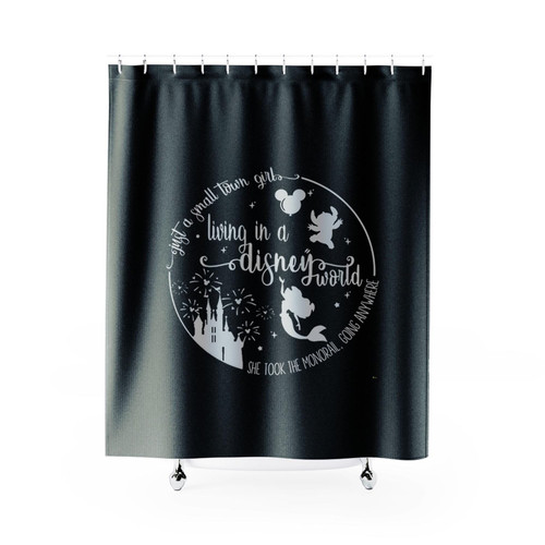 Just A Small Town Girl Disney World Shower Curtains Just A Small Town Girl Disney World Shower Curtains
