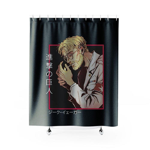 Aot Zeke Yeager Attack On Titan Shower Curtains