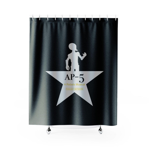 Ap 5 A Rebels Musical Shower Curtains