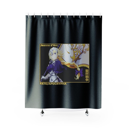 Apocrypha Jeanne Logo Art Shower Curtains