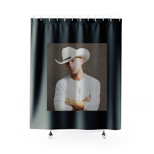 Justin Moore Shower Curtains
