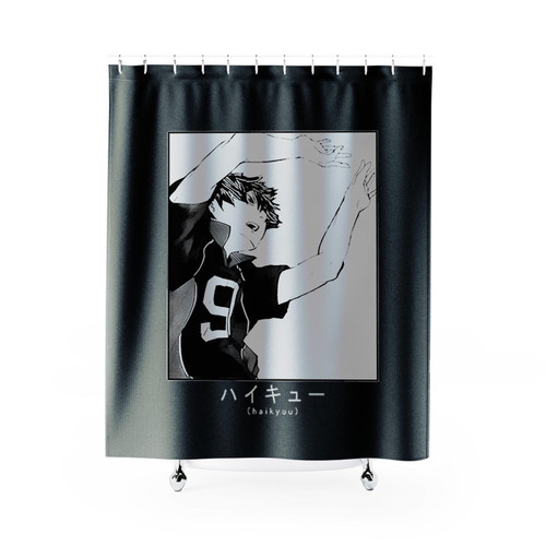 Kageyama Karasuno Haikyuu Fly Shower Curtains