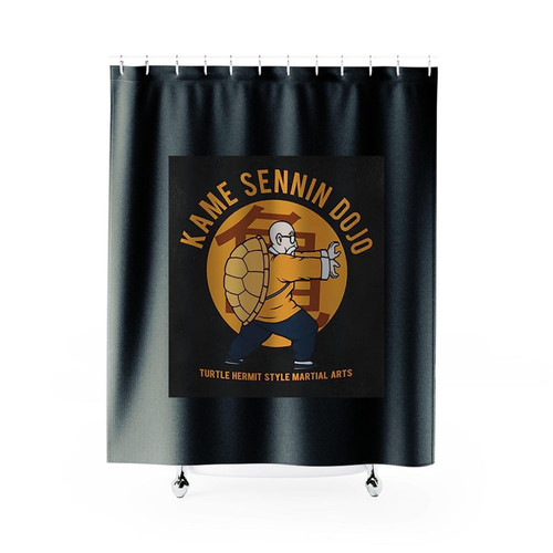 Kame Sennin Dojo Master Roshi Dragon Ball Z Shower Curtains
