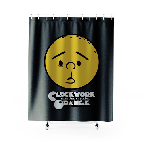 Karl Pilkington Clockwork Orange Shower Curtains
