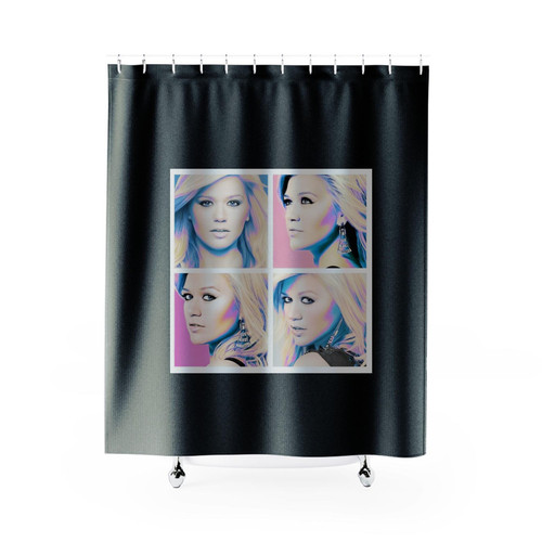 Kelly Clarkson All In Faith Shower Curtains Kelly Clarkson All In Faith Shower Curtains