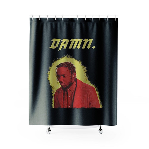 Kendrick Lamar Damn Color Shower Curtains Kendrick Lamar Damn Color Shower Curtains